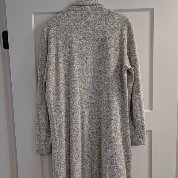 Dynamite Grey Long Cotton Blazer - Picture 3 of 5